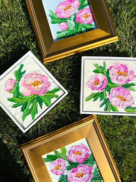 Pink Peonies I