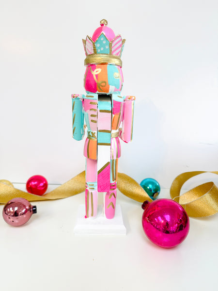 Drummer Boy Nutcracker - Cotton Candy