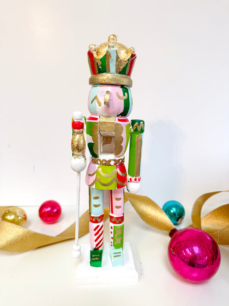 Medium Nutcracker - Candy Cane