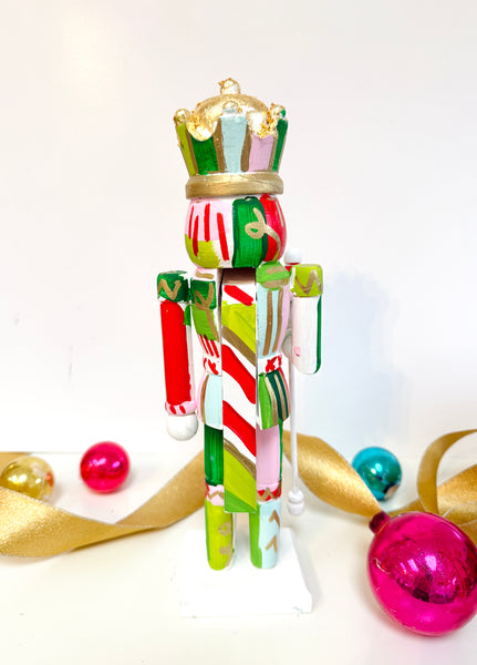 Medium Nutcracker - Candy Cane