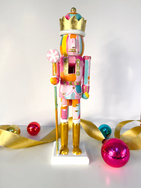 Large Candy Nutcracker - Sugar