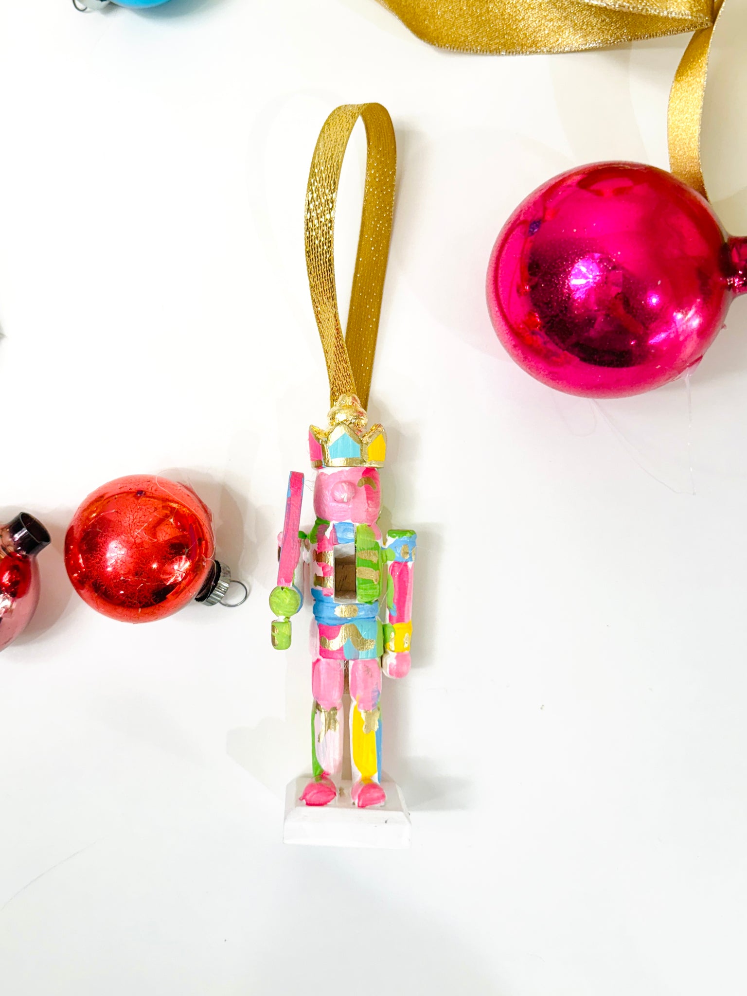 Nutcracker Ornament - Joy