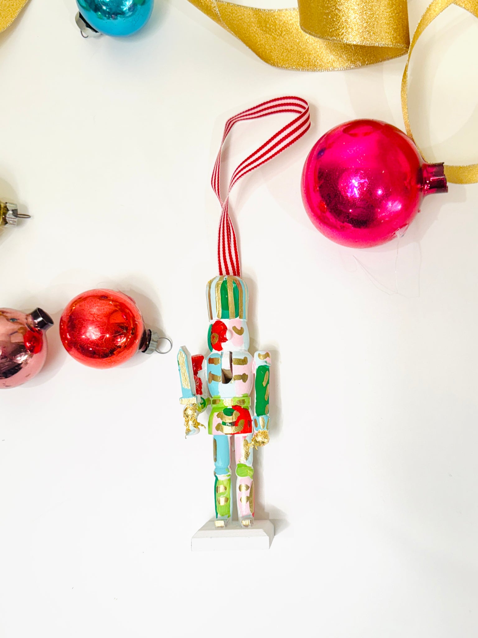 Nutcracker Ornament - Candy Cane