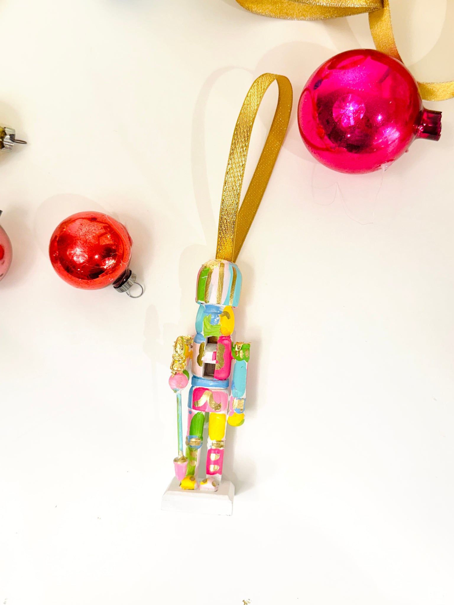 Nutcracker Ornament - Happy