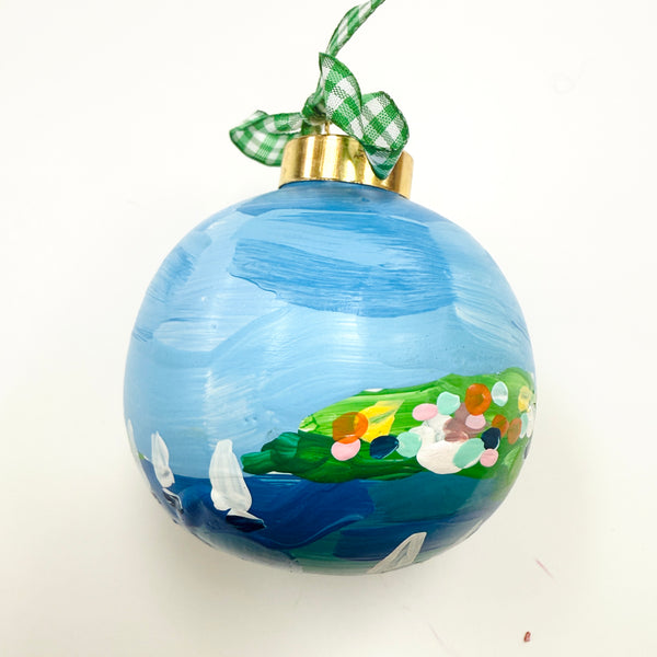 Sailing the Bay Ornament
