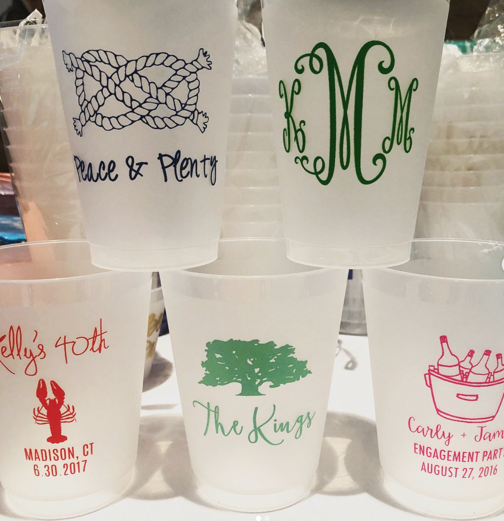 Design Your Own Big Name Colored Shatterproof Cups